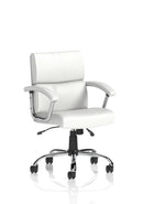 Desire Medium Executive Chair White With Arms