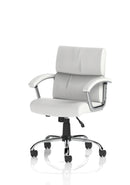 Desire Medium Executive Chair White With Arms