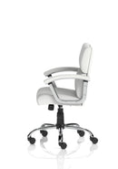 Desire Medium Executive Chair White With Arms