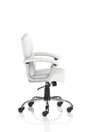 Desire Medium Executive Chair White With Arms