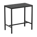 Extrema Bar Height Table - Metallic Anthracite - NWOF