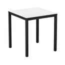 Extrema Black 4 Leg Dining Table - White