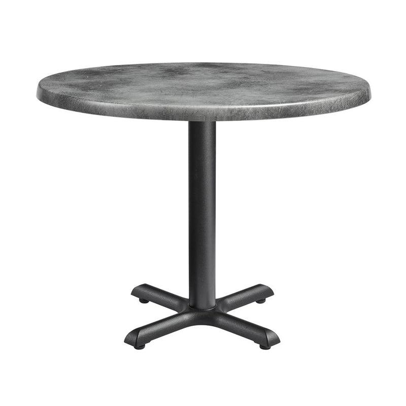 Enduratop Complete Dining Table With Flat Auto-Adjust Base - Cement