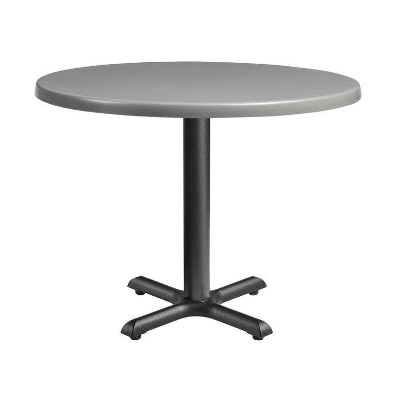 Enduratop Complete Dining Table With Flat Auto-Adjust Base - Grey