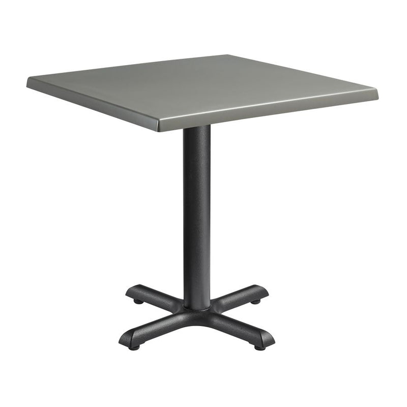 Enduratop Complete Straight Dining Table With Flat Auto-Adjust Base - Grey