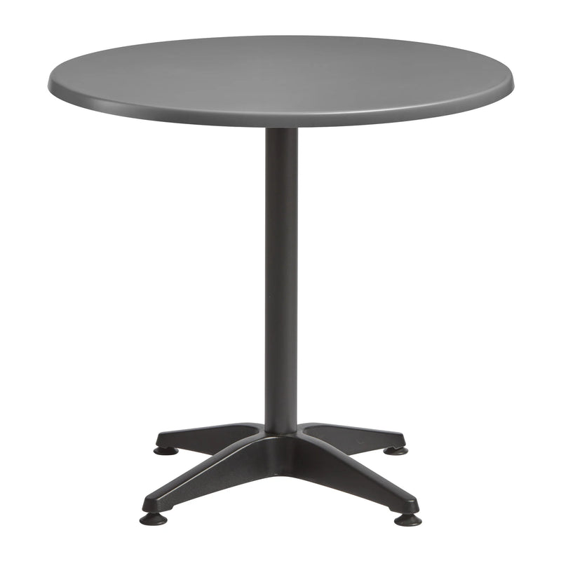 Enduratop Complete Dining Table With Alby Black Base - Grey - NWOF