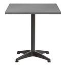 Enduratop Complete Dining Table With Alby Black Base - Grey - NWOF