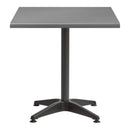 Enduratop Complete Dining Table - Grey With Alby Black Base - NWOF