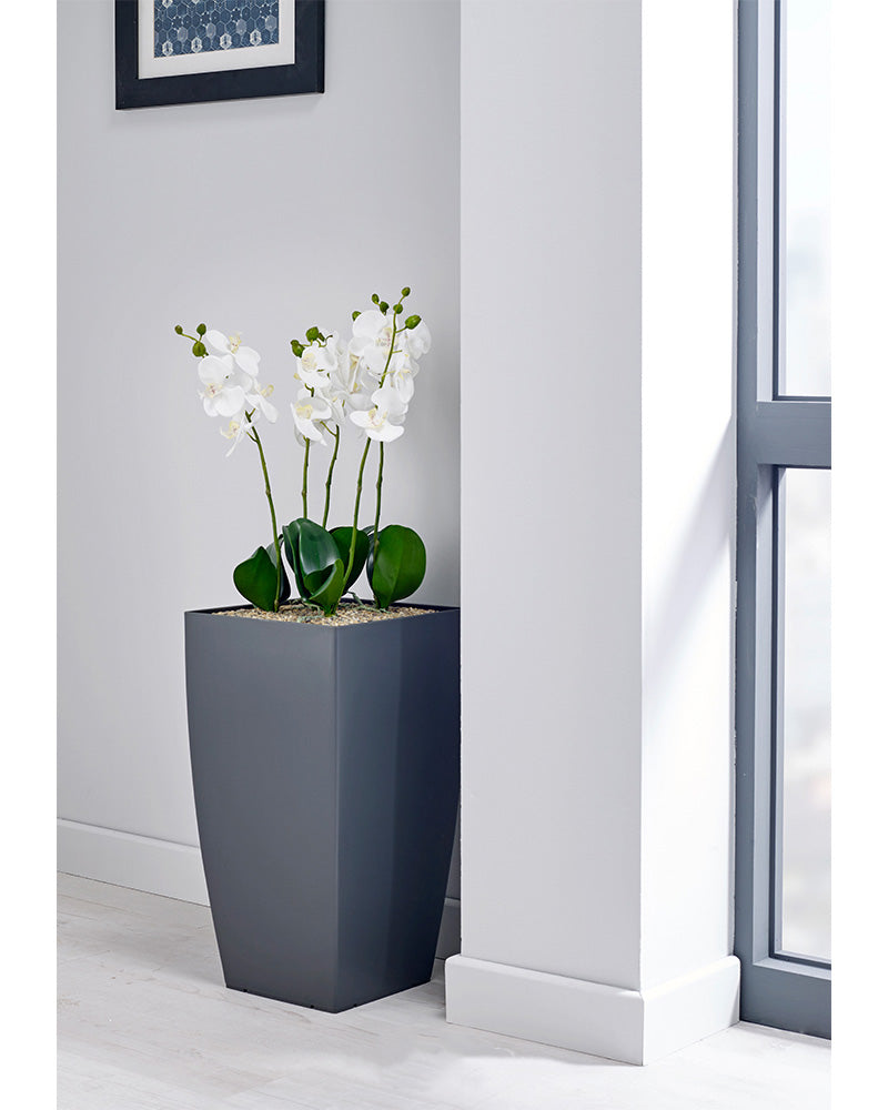 White Orchid Floor Standing Plant - NWOF