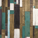 Extrema Black 4 Leg Square Dining Table - Driftwood - NWOF