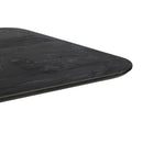 Close-up of the ZAP Extrema Premium Table Top in Black Moon finish, showcasing its sleek, modern design and textured surface.