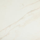 White marble Extrema Premium table top by ZAP showcasing a polished surface with elegant veining details.