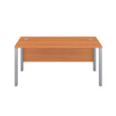 TC Goal Post Rectangular Desk - Beech - NWOF