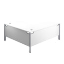 TC Goal Post Return Desk - White - NWOF