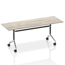 Impulse Flip Top Table - Grey Oak - NWOF