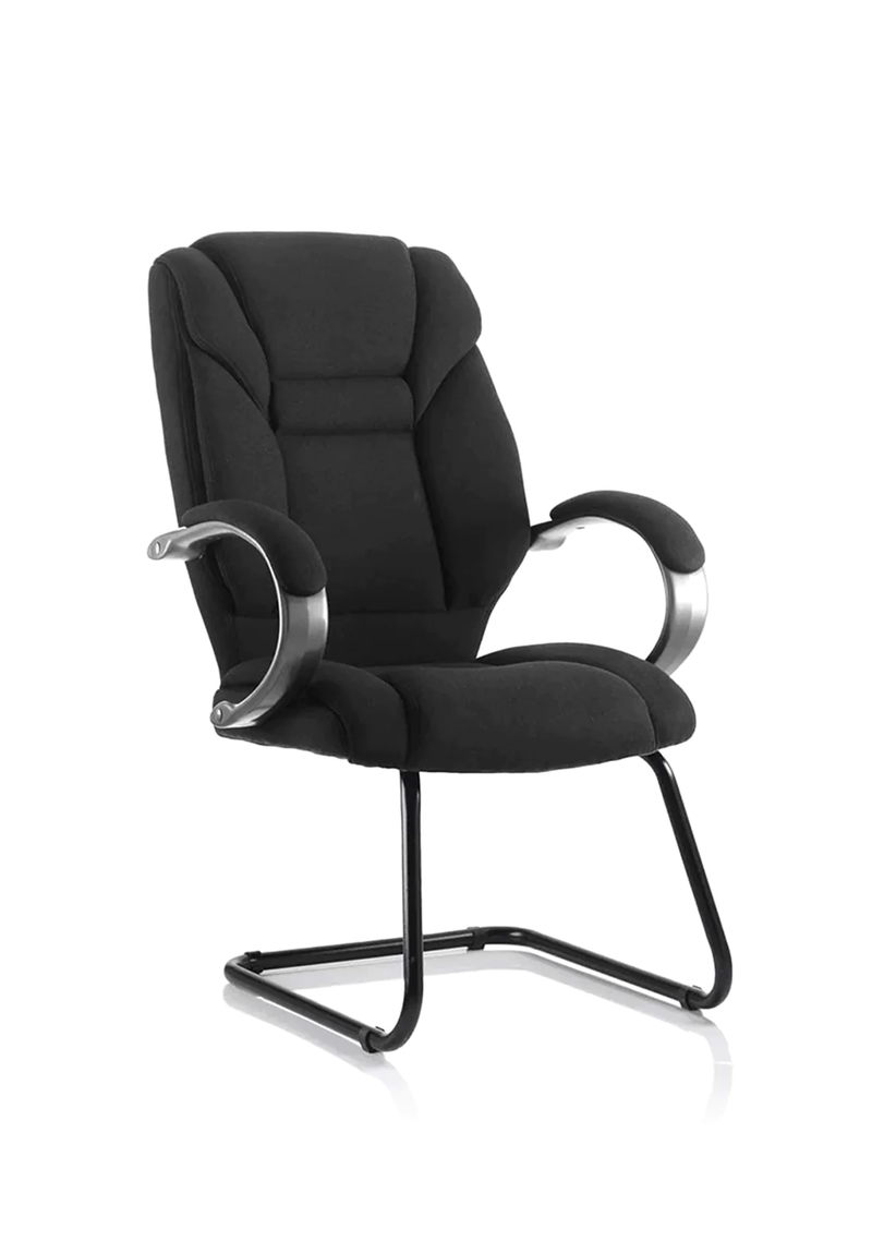 Galloway High Back Cantilever Visitor Chair With Arms - NWOF