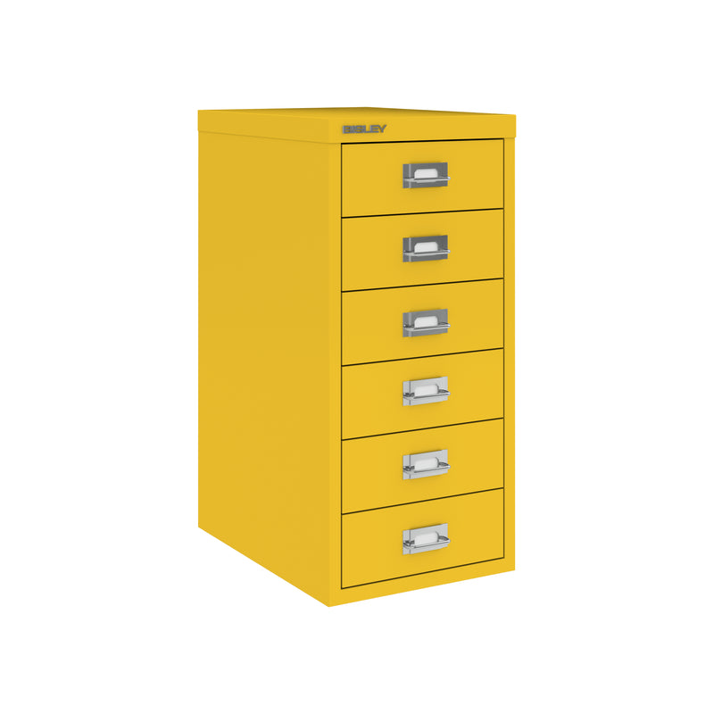 Bisley 6 Drawer A4 MultiDrawer Filing Cabinet