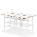 Oslo Air Back-to-Back Height Adjustable Bench Desk