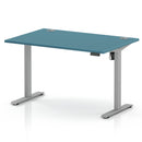 Air Lite Height Adjustable Desk With Cable Ports - Dark Teal