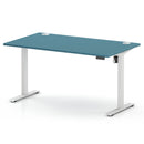 Air Lite Height Adjustable Desk With Cable Ports - Dark Teal
