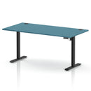 Air Lite Height Adjustable Desk With Cable Ports - Dark Teal