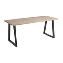 Hardwick 'A' Dining Table - Black/Extra White - NWOF