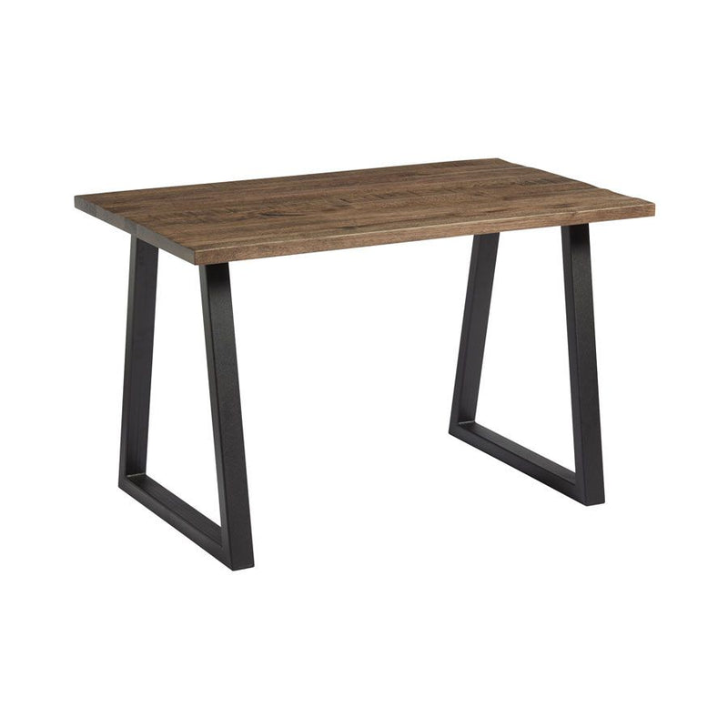 Hardwick 'A' Dining Table - Black/Smoked