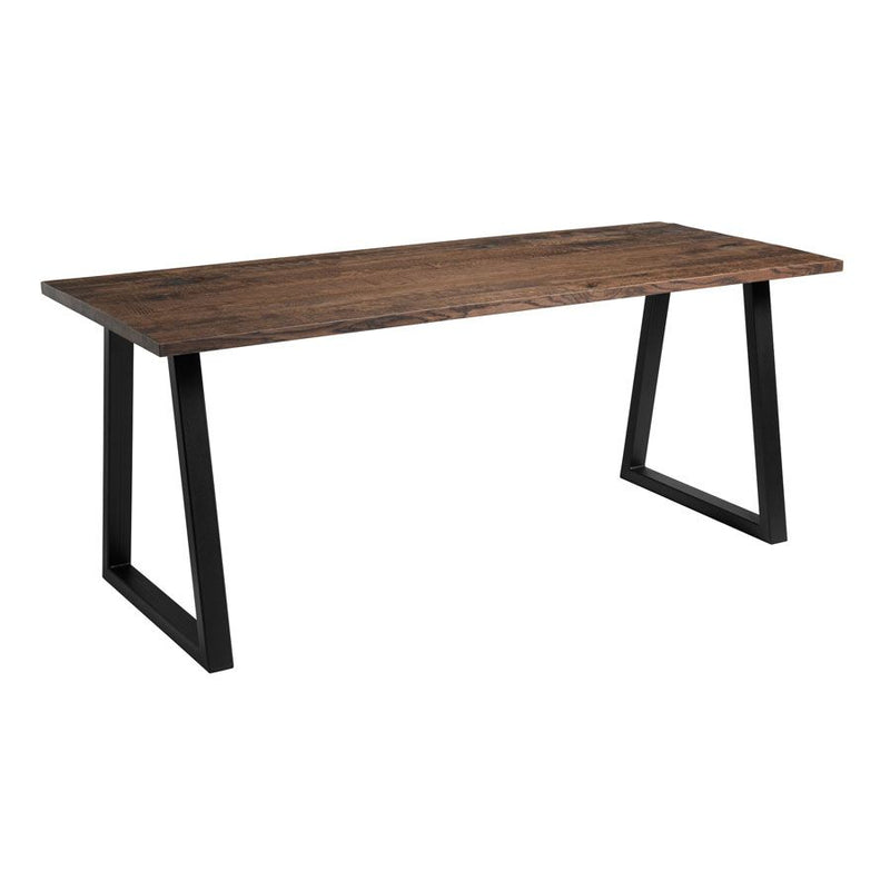 Hardwick 'A' Dining Table - Black/Smoked