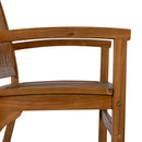 Close-up of the ZAP Hardy armchair showcasing its textured fabric and elegant wooden legs.
