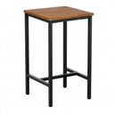ZAP Hardy complete poseur table with square top and sturdy base, ideal for modern bar or counter seating.