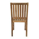 Side view of ZAP Hardy Side Chair showing its wooden backrest and sleek design.
