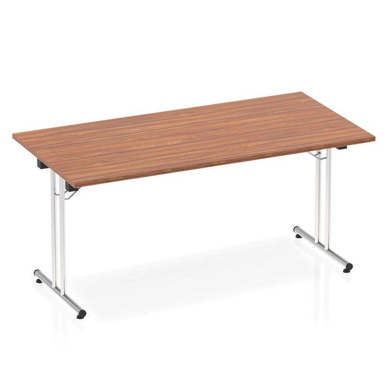 Impulse Folding Rectangular Table - Walnut