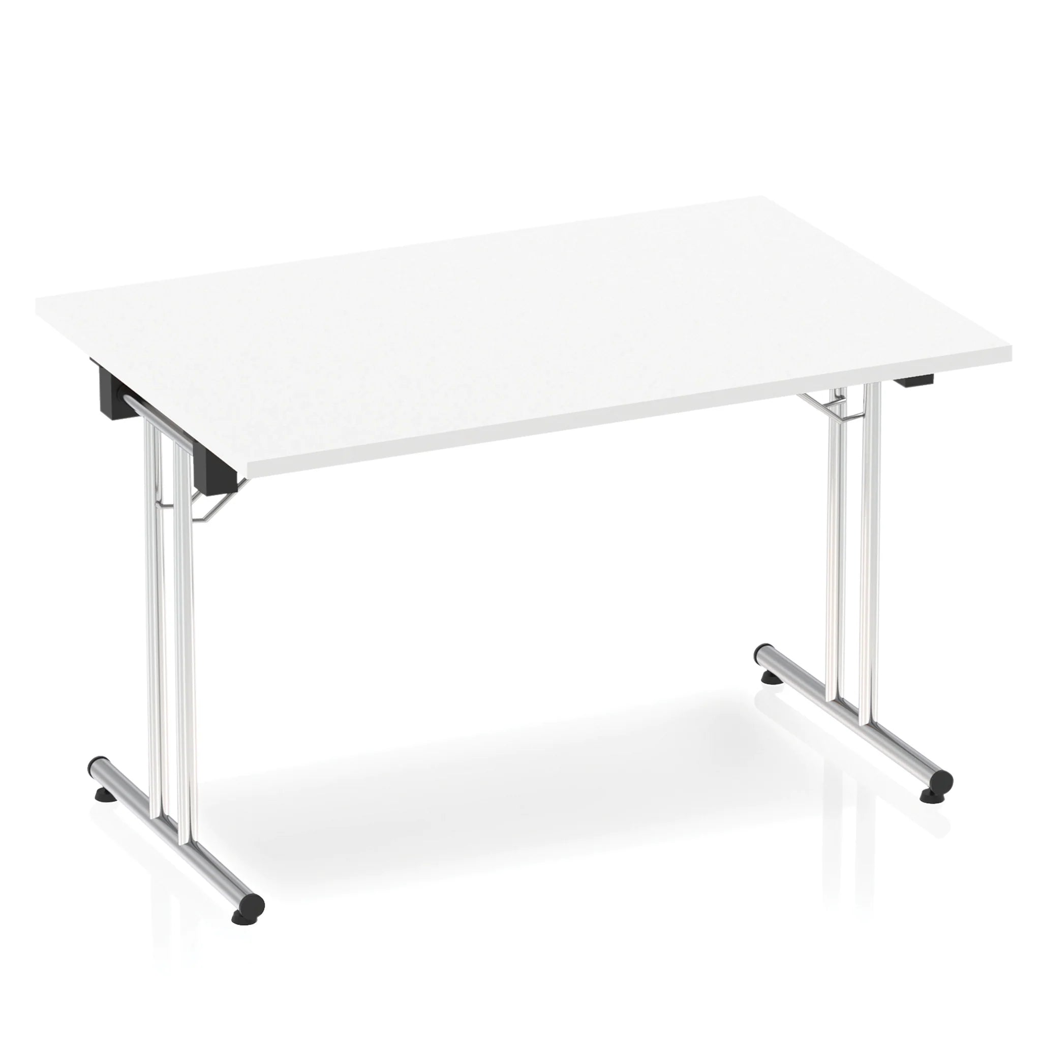 Impulse Folding Rectangular Table - White– NWOF