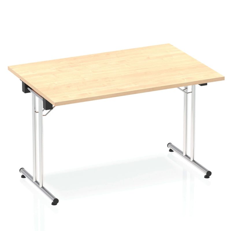 Impulse Folding Rectangular Table - Maple