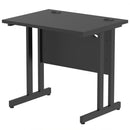 Impulse 800mm Slimline Desk With Cantilever Leg