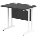 Impulse 800mm Slimline Desk With Cantilever Leg