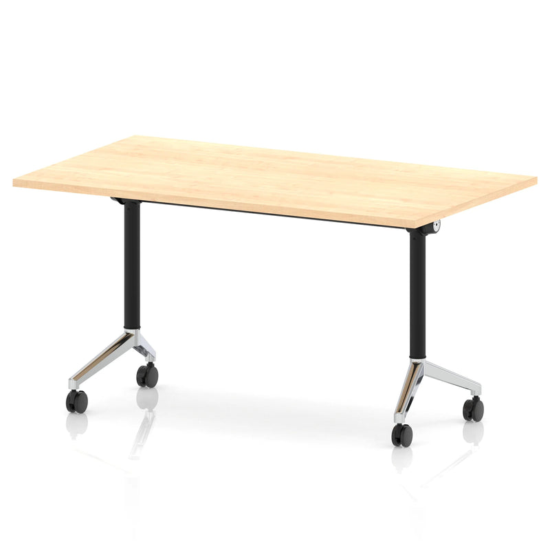 Impulse Plus Flip Top Rectangular Table - Maple - NWOF