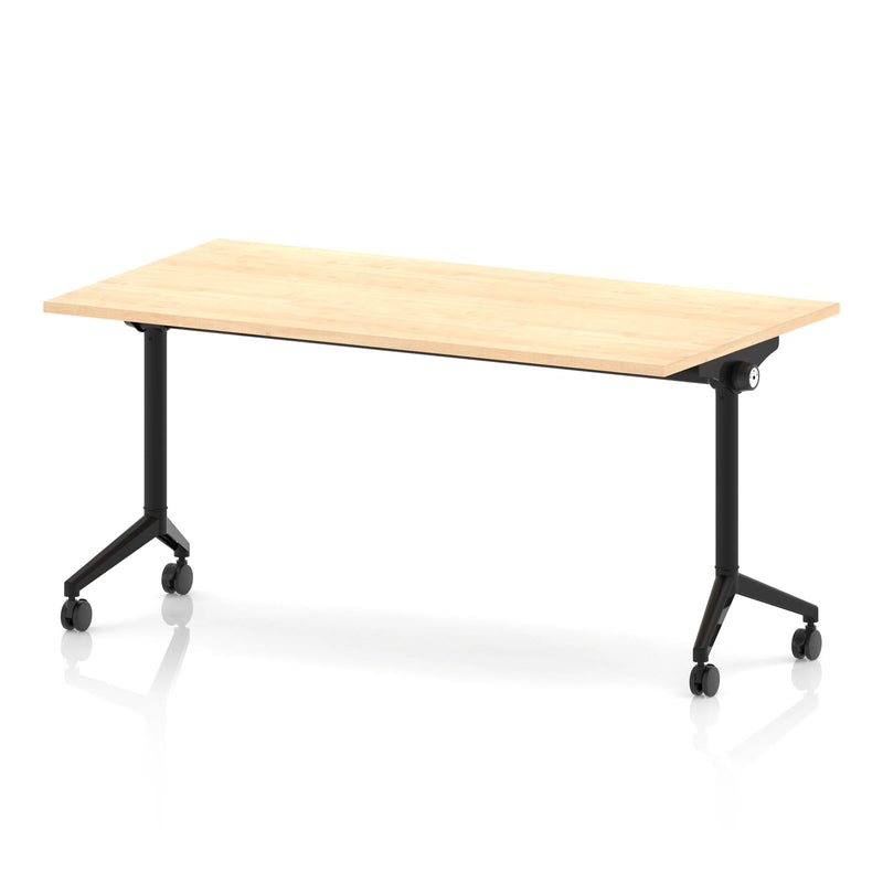 Impulse Plus Flip Top Rectangular Table - Maple - NWOF