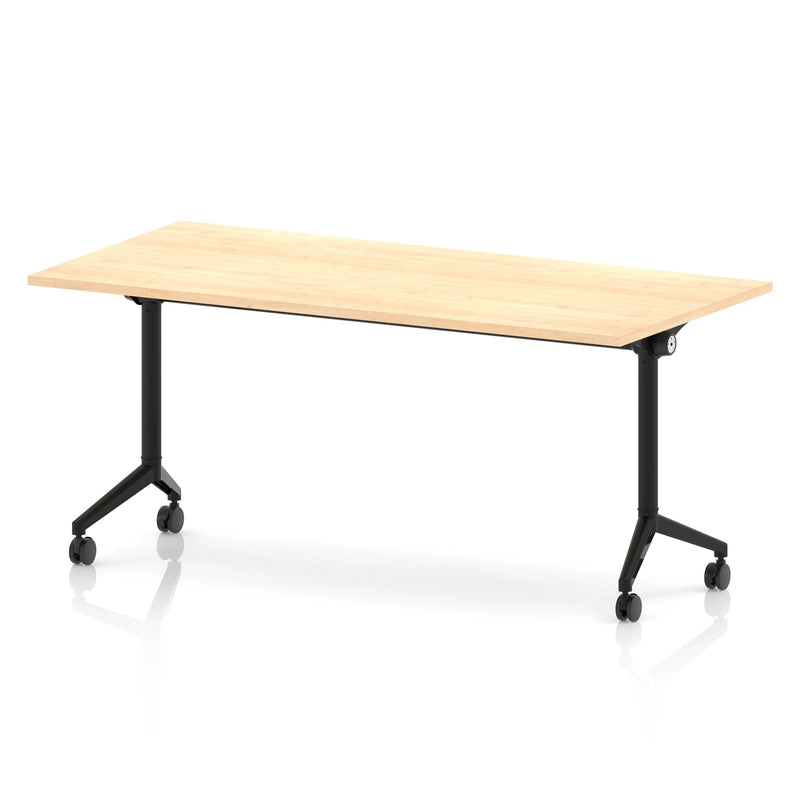 Impulse Plus Flip Top Rectangular Table - Maple - NWOF