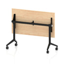 Impulse Plus Slimline Flip Top Rectangular Table - Maple - NWOF