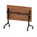 Impulse Plus Slimline Flip Top Rectangular Table - Walnut - NWOF