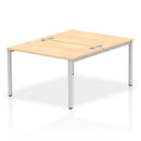 Impulse B2B 2 Person Bench Desk - Maple