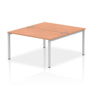 Impulse B2B 2 Person Bench Desk - Beech