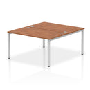 Impulse B2B 2 Person Bench Desk - Walnut