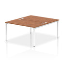 Impulse B2B 2 Person Bench Desk - Walnut