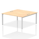 Impulse B2B 2 Person Bench Desk - Maple