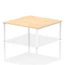 Impulse B2B 2 Person Bench Desk - Maple