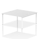 Impulse B2B 2 Person Bench Desk - White