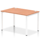 Impulse Single Starter Bench Desk - Beech