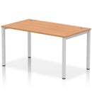 Impulse Single Starter Bench Desk - Oak
